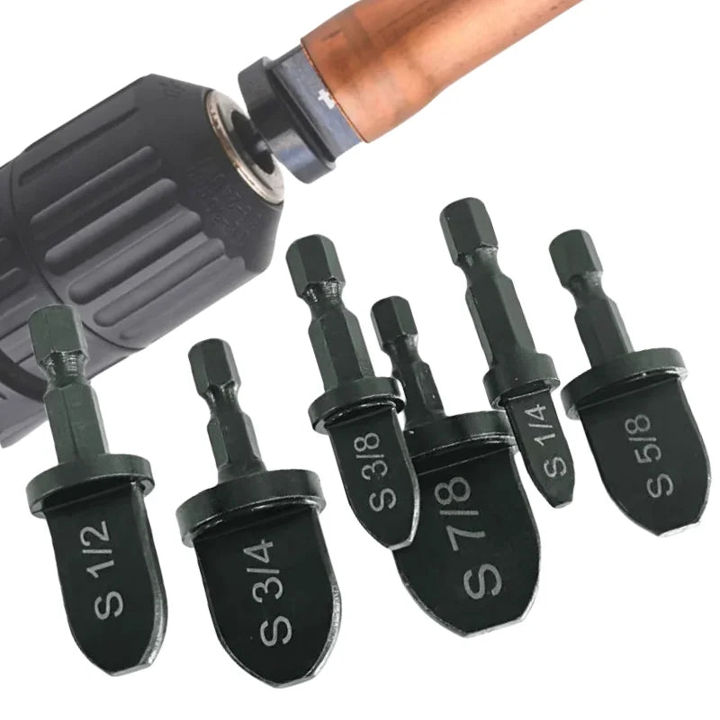 Copper Tube Pipe Expander Set 5/6/11 Pc – Hex Shank AC Tool Pipe Expander Tool Set Oasis Select