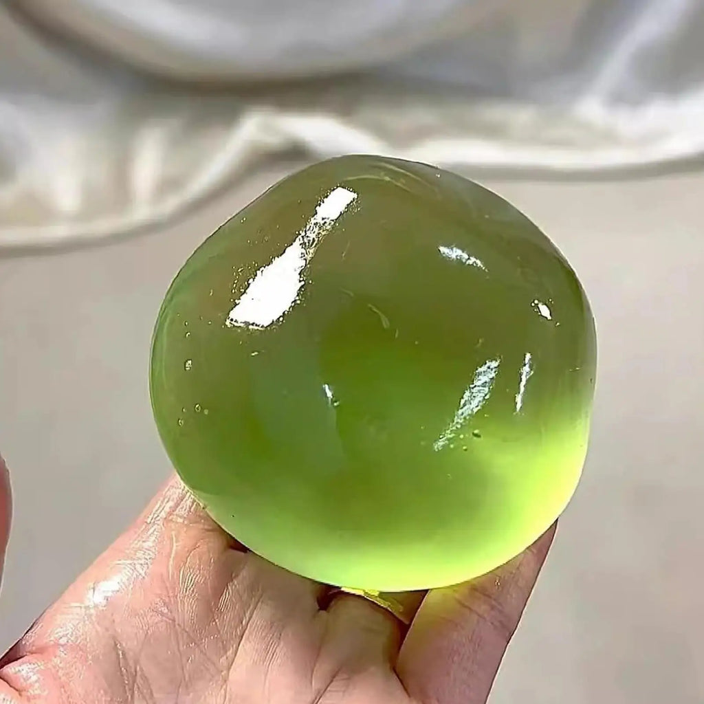 Maltose Squishys Toys Stress Ball Anti Stress Fidget Toy Soft Simulated Bule Transparent Ball Quick-rebound Squeeze Toys Oasis Select