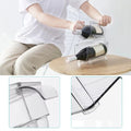 LIKE WISH Refrigerator Organizer Wine Bottle Holder Stackable Beverage-Cola Organizer Stand Champagne Storage Box Wine Rack Oasis Select As Shown
