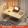 Multi-functional Household GoodsComputer Desk Simple Table Dormitory Suspended Foldable Desk Bunk Artifact Oasis Select Wood grain 60 30cm
