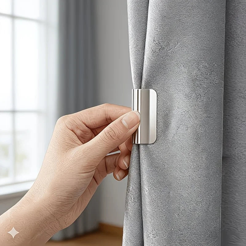 1 Pair/3 Pairs of Magnetic Curtain Shading Buckles, Magnetic Curtain Closure Fixing Buckles, Curtain Clips Oasis Select