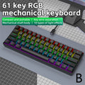 60% RGB Mechanical Gaming Keyboard – 61 Keys & 10 Light Modes