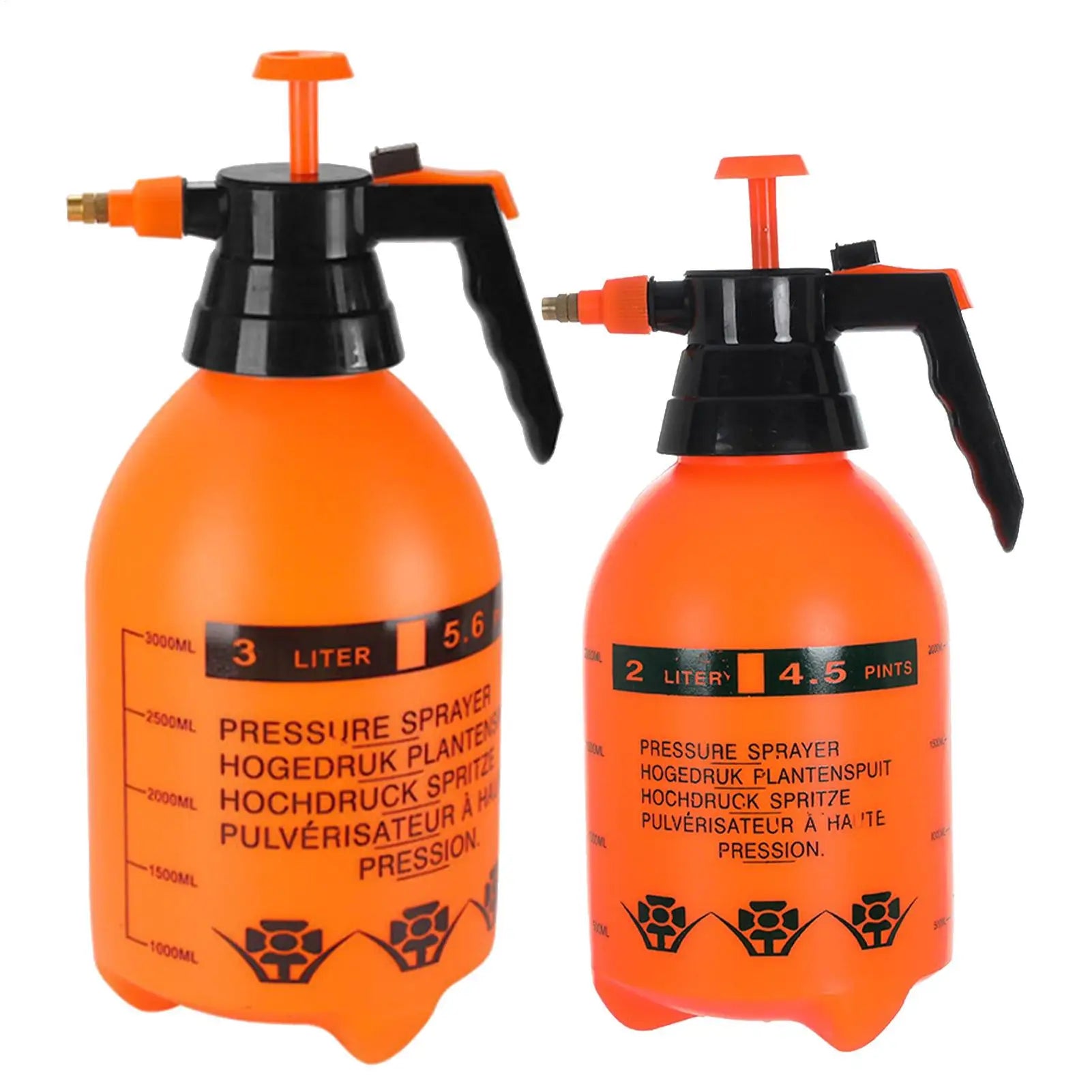 Water Sprayer 2/3L Hand Pressure Water Sprayer Adjustable Portable Garden Sprayer Bottle Plants Sprinkler Car Wash Spray Oasis Select