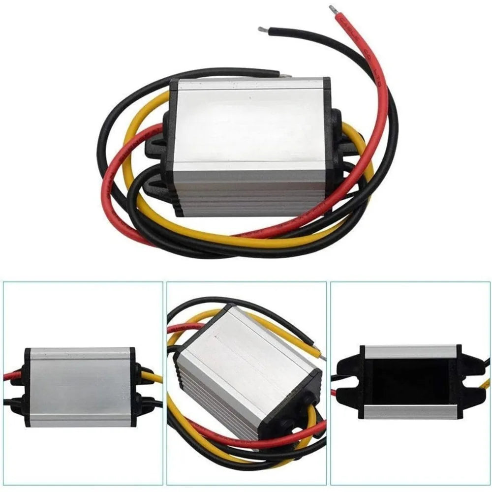 DC Converter Buck Module 12V To 6V 3A Reduced Voltage Regulator Car Power Converter Output Power Adapters Aluminum Alloy Shell Oasis Select