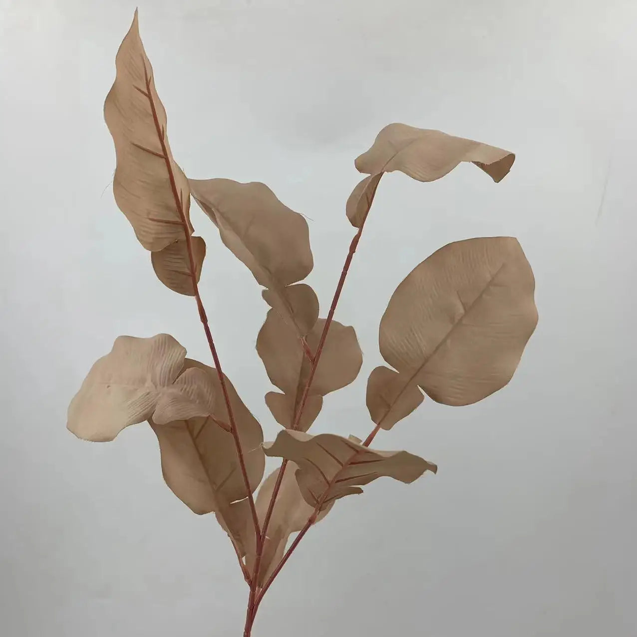 80cm Simulated Large Orange Leaf Decoration Garden Bonsai Simulated Dried Flower Wall Decoration Shooting Props Home Decoration Oasis Select YKF