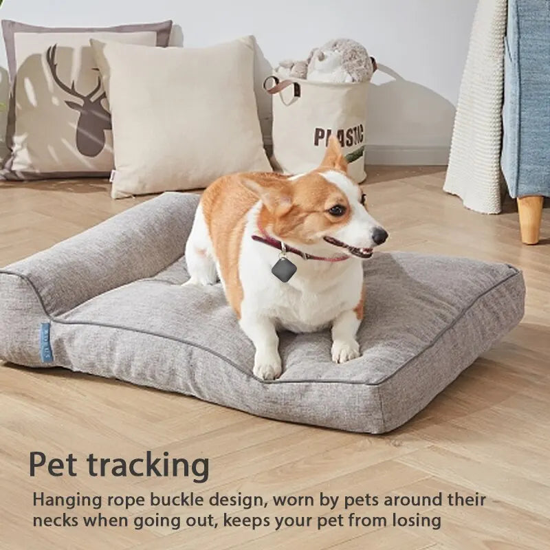 Smart Bluetooth GPS Tracker Work with Apple Find My APP ITag Anti Lost Reminder Device MFI Rated Locator Car Key Pet Kids Finder Oasis Select