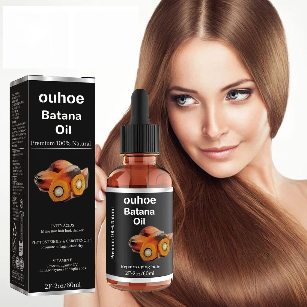 100% Pure Batana Hair Oil Mask Essential Oil Supple Dry Hair Keratin Plant Complex Oil Dry Damaged Hair Repair Care Products Oasis Select