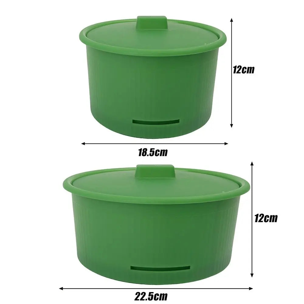 Stackable Bean Sprout Nursery Pots Ventilated Split Sprouting Tray Efficient Soilless Cultivation Pot Oasis Select