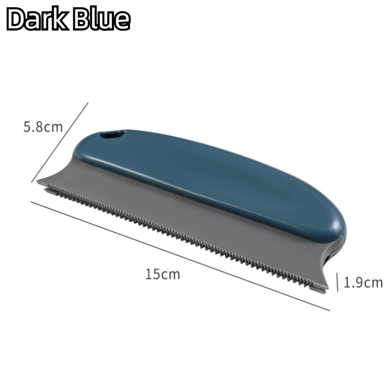 Pet Hair Remover Brush Dog Cat Hair Remover Efficient Pet Hair Detailer For Cars Furniture Carpets Clothes Pet Beds Chairs Oasis Select Dark Blue