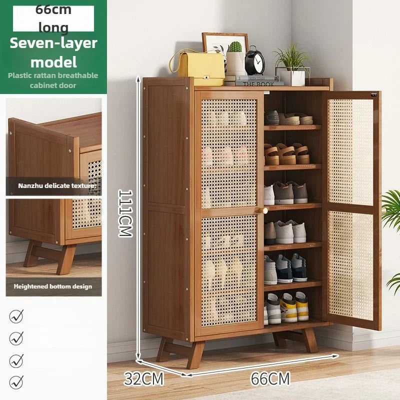 Shoe cabinet large-capacity shoe rack at the door of the house, for the corridor outside the door of the household Oasis Select Seventh floor A