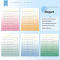 10/20 Sheets Classification Ledger Marker Stickers Monthly Separator Tabs Monthly Tabs Sticker For Office Study Oasis Select C 10PCS