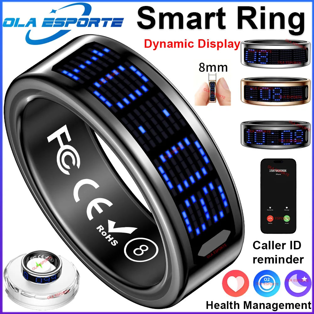 Ola Esporte Smart Ring – Heart Rate, SpO2 & Sleep Tracker
