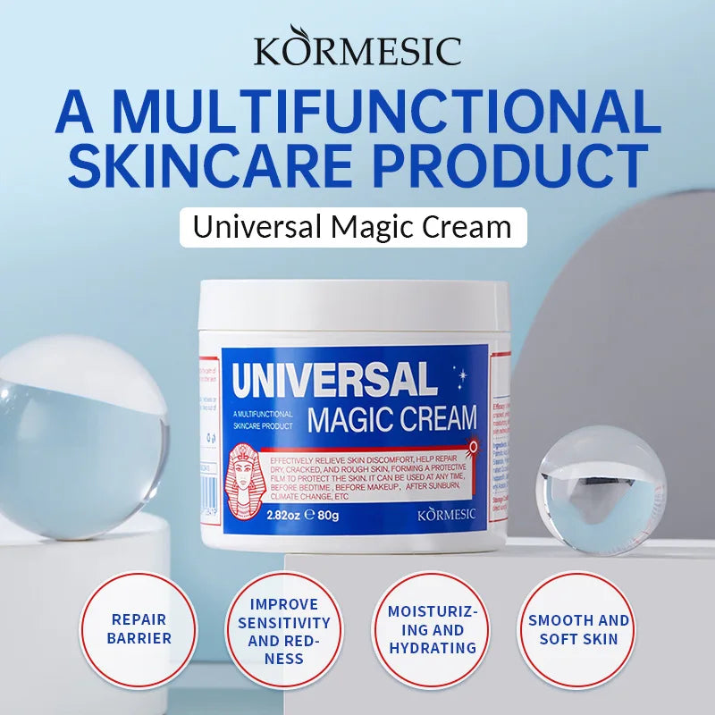 80g Universal Magic Cream Facial Care Moisturizing Face Cream Skin Repair and Smooth and Soft The Skin Oasis Select