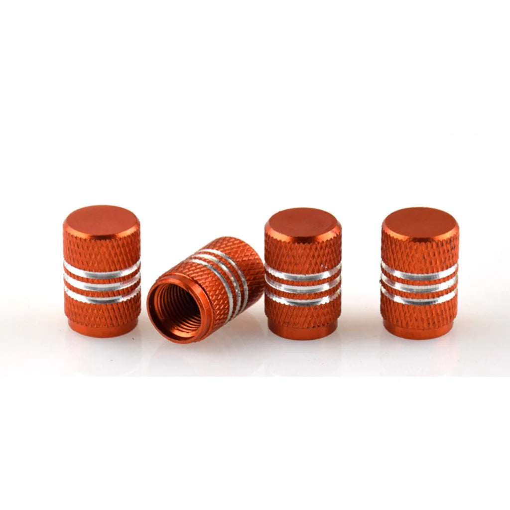 Colorful car tires, aluminum alloy colored valve caps, sedan metal valve caps, valve caps Oasis Select 4pcs 2