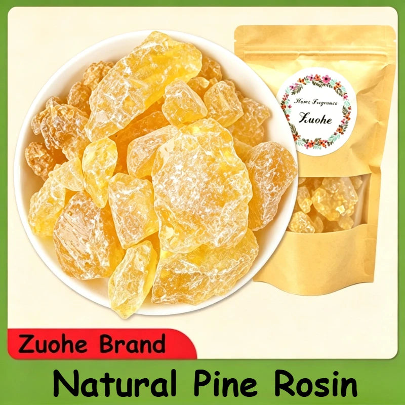 Myrrh & Frankincense & Benzoin Resin for Meditation, Aromatherapy & Spiritual Rituals | Natural Home Fragrance, Stress Relief Oasis Select Pine Rosin 100g