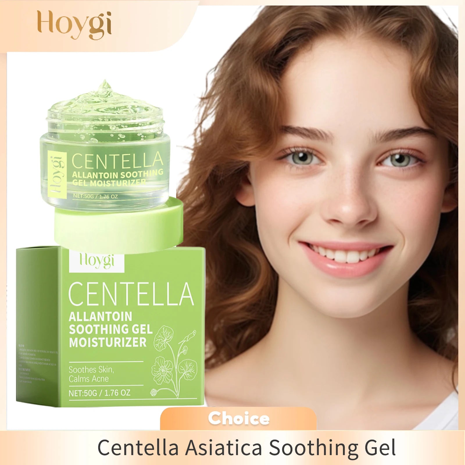 Hoygi Centella Asiatica Soothing Gel – Redness Relief 50g Soothing Face Gel Oasis Select