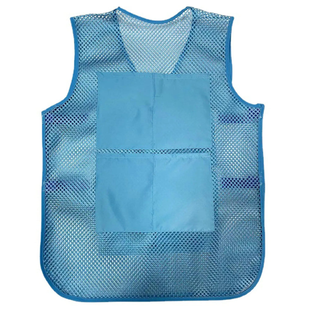 Summer Ice Pack Cooling Vest Ice Cube Ice Pack Vest Vest With 8 Ice Packs Heatstroke Safety Vest Clothing Jacket Oasis Select