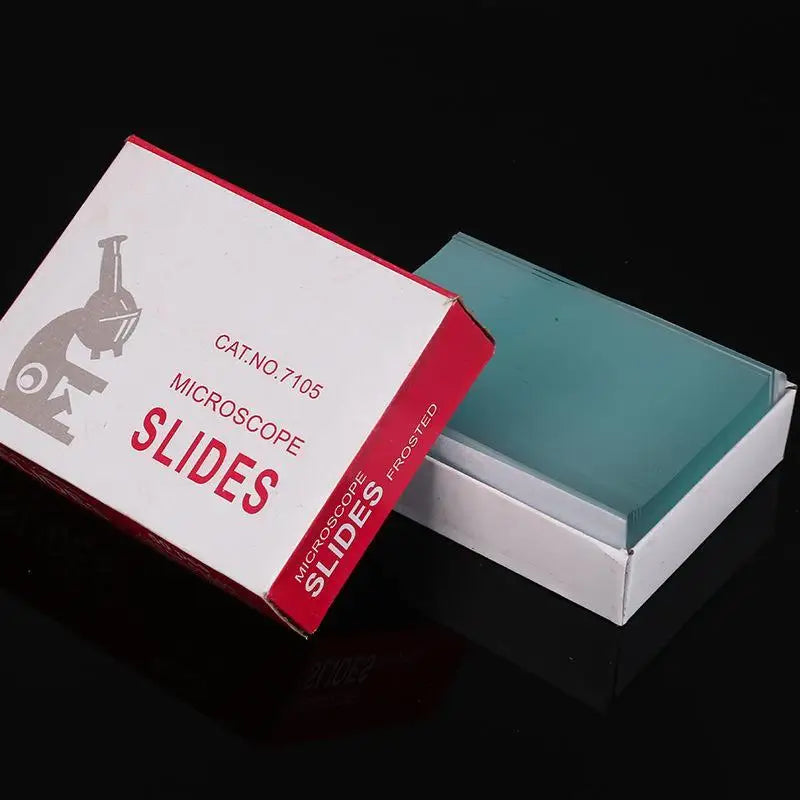 Wholesale 50Pcs DIY Accessories Microscope Slides Blank Biology Glass Slide For Basic Biological Science 25.4x76.2MM Oasis Select