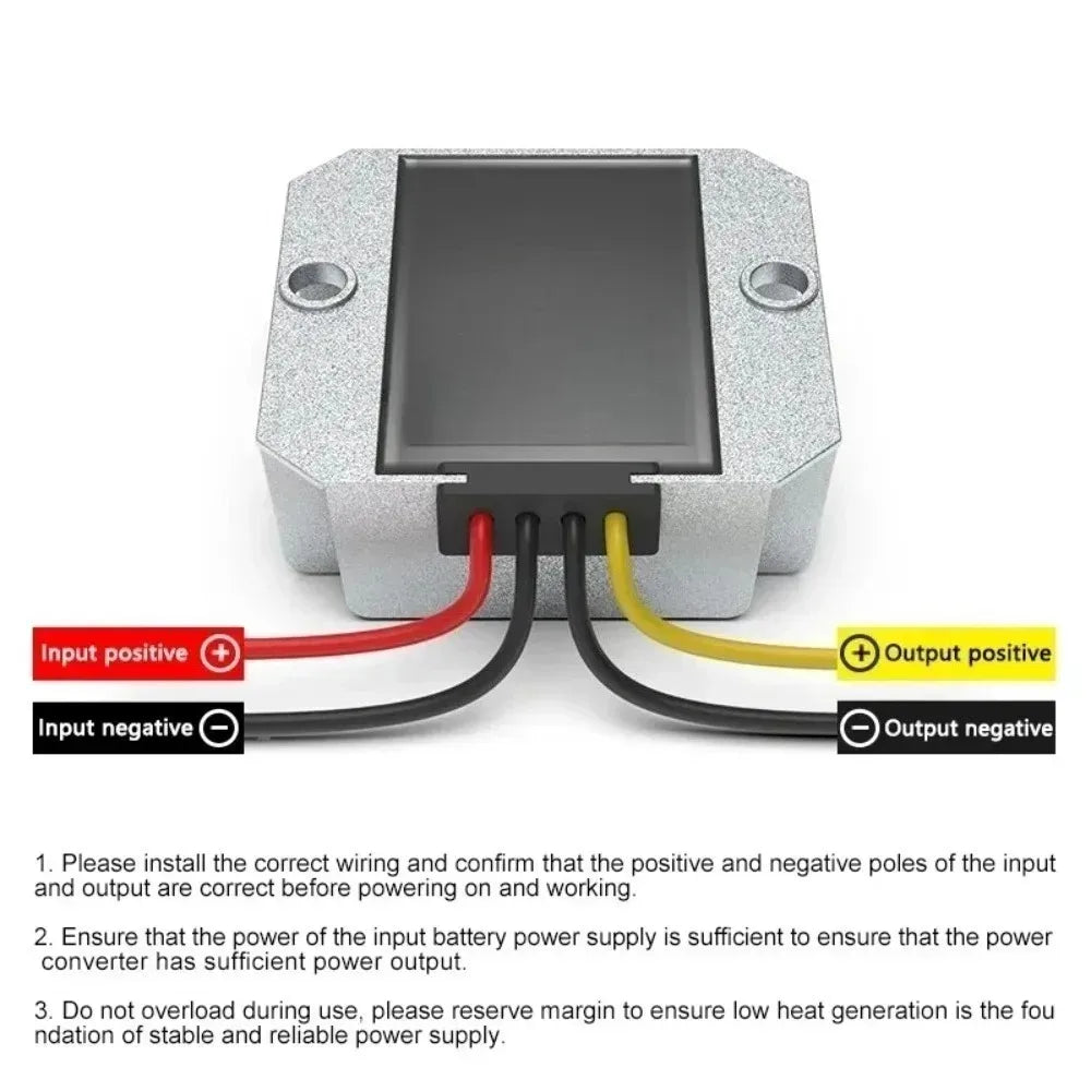 60V 36V 72V 48V 24V to 12V Converter suitable DC 15-90V to 12V 3A-10A step-down car power supply module for LED Oasis Select