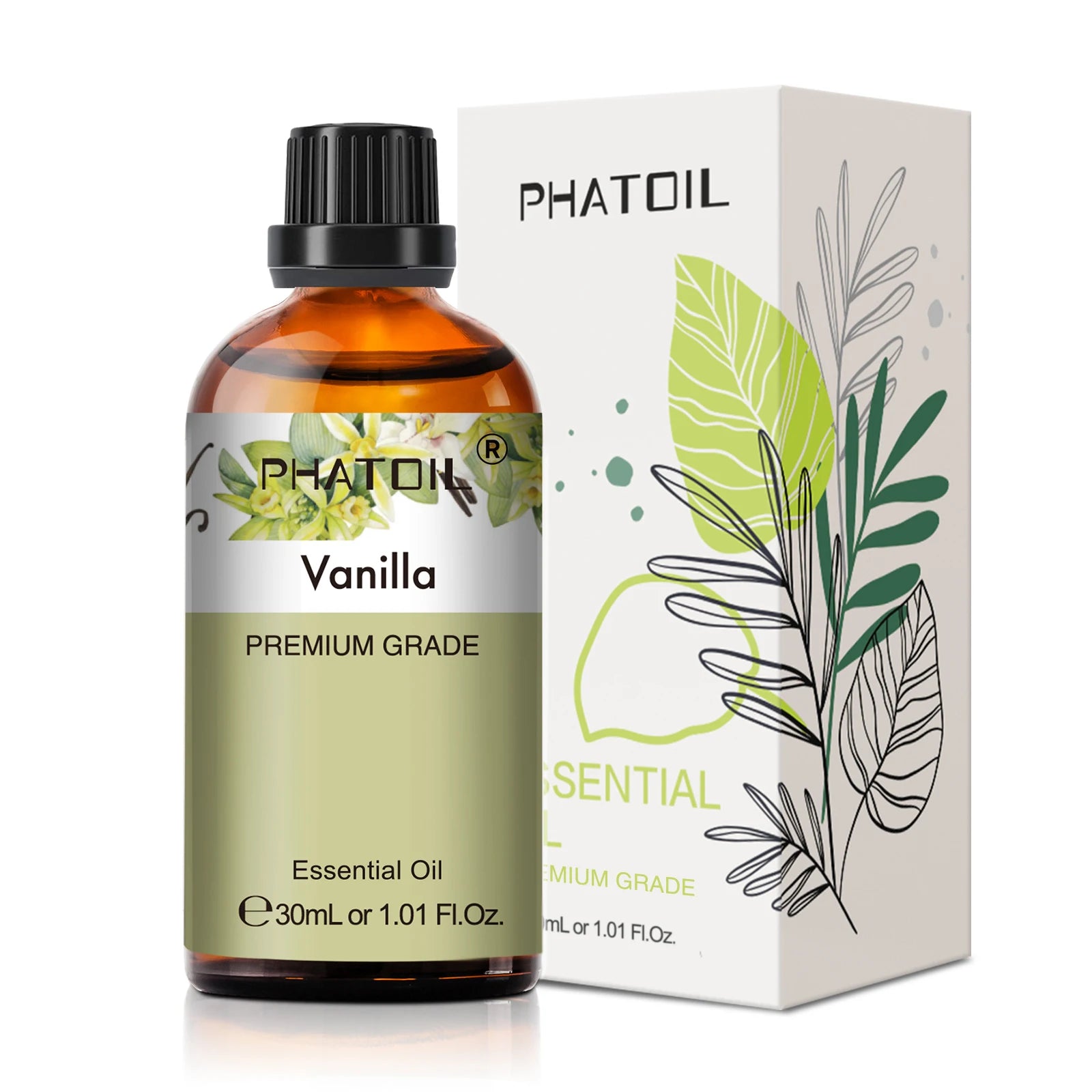 PHATOIL 30ml Pure Essential Oils – Aromatherapy & Diffuser