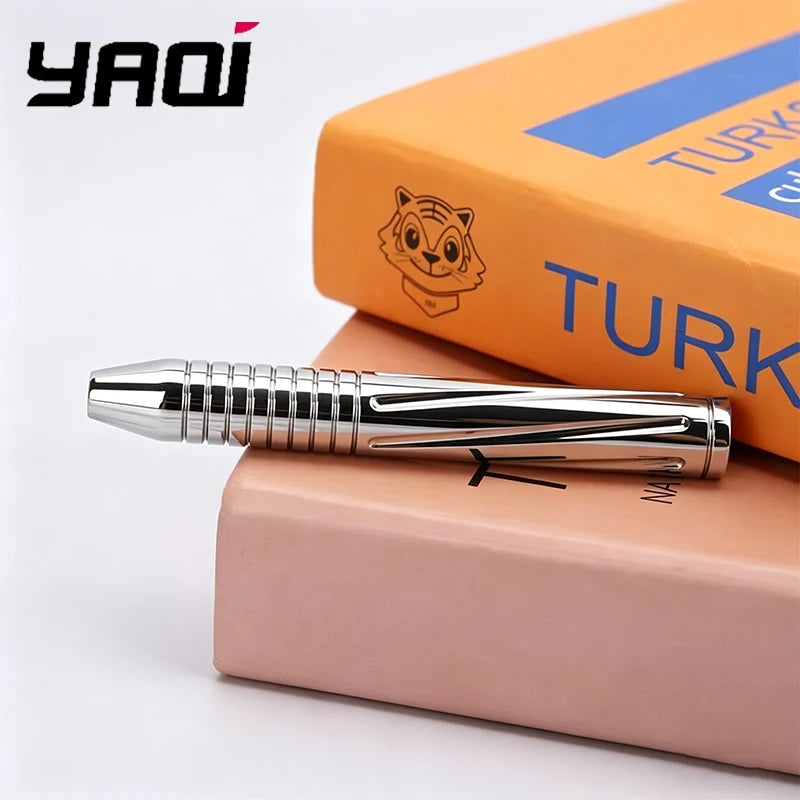 Yaqi BULLET Polished Stainless Steel Safety Razor Handle