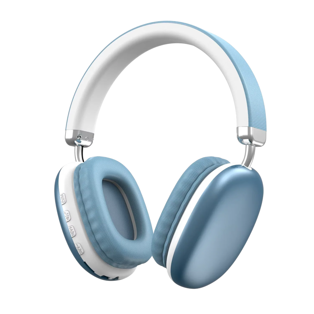 Over-Ear Bluetooth 5.3 Gaming Headset with Mic – Wireless Wireless Gaming Headset Oasis Select Blue