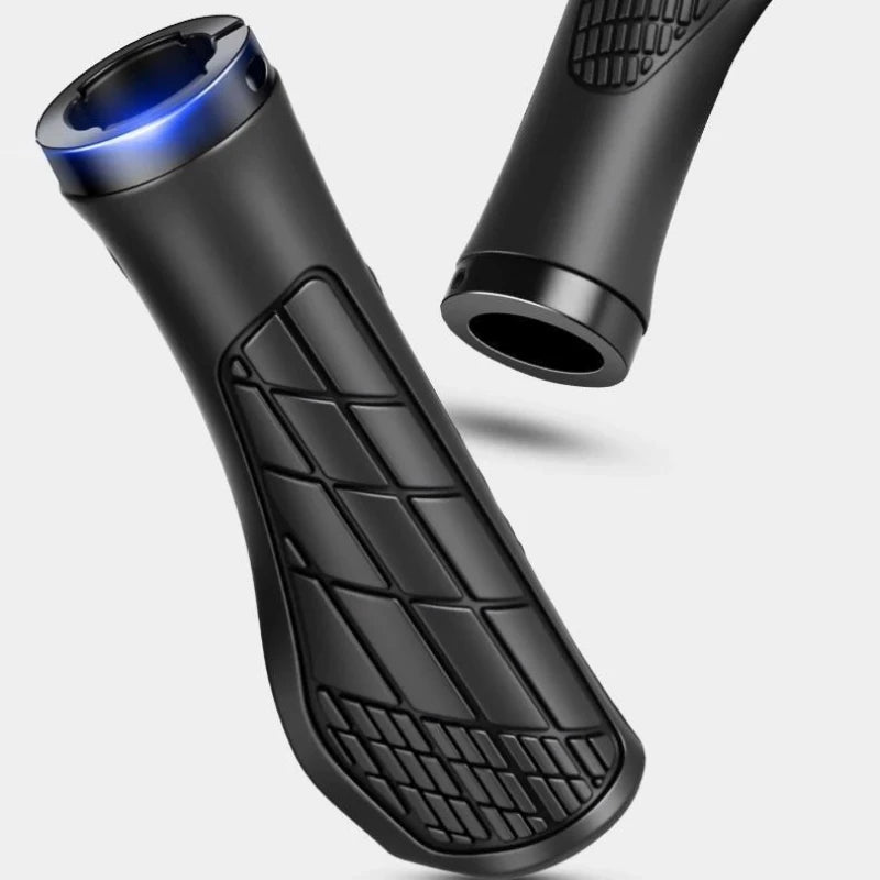 MTB Bike Handlebar Grips 1Pair Anti‑Skid Comfortable Lockable Soft Rubber Bicycle Handle Bar Grips Cycling Parts Oasis Select