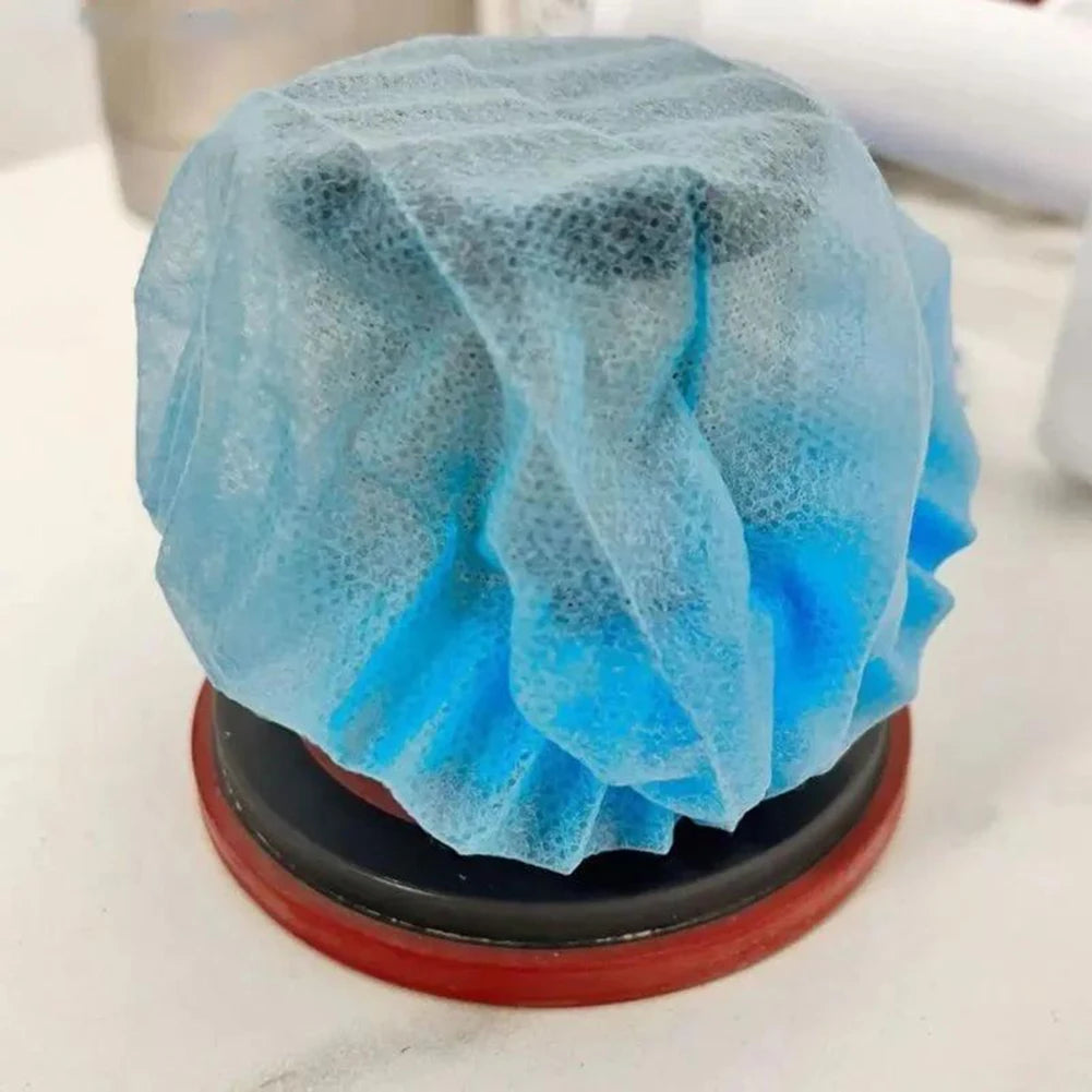 100PCS Blue Nonwoven Fabric Filter Cover For Vacuum Cleaner Dust Proof Breathable Mesh Replacement Parts Home Cleaning Supplies Oasis Select