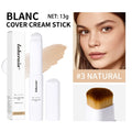 Color Changing Foundation Stick Korean Cover Cream Stick High Coverage Waterproof Dual-Ended with Brush Base Makeup Oasis Select 3natural