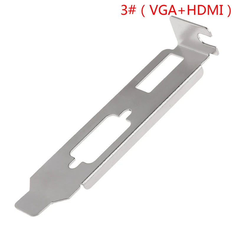 Low Profile Bracket Adapter DVI HDMI VGA Port For Half Height Graphic Video Card Oasis Select 3VGAHDMI