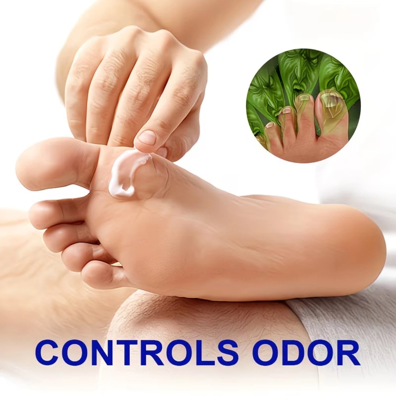 Moisturizing Foot Cream – Hyaluronic Acid & Niacinamide Odor Control Foot Cream Oasis Select