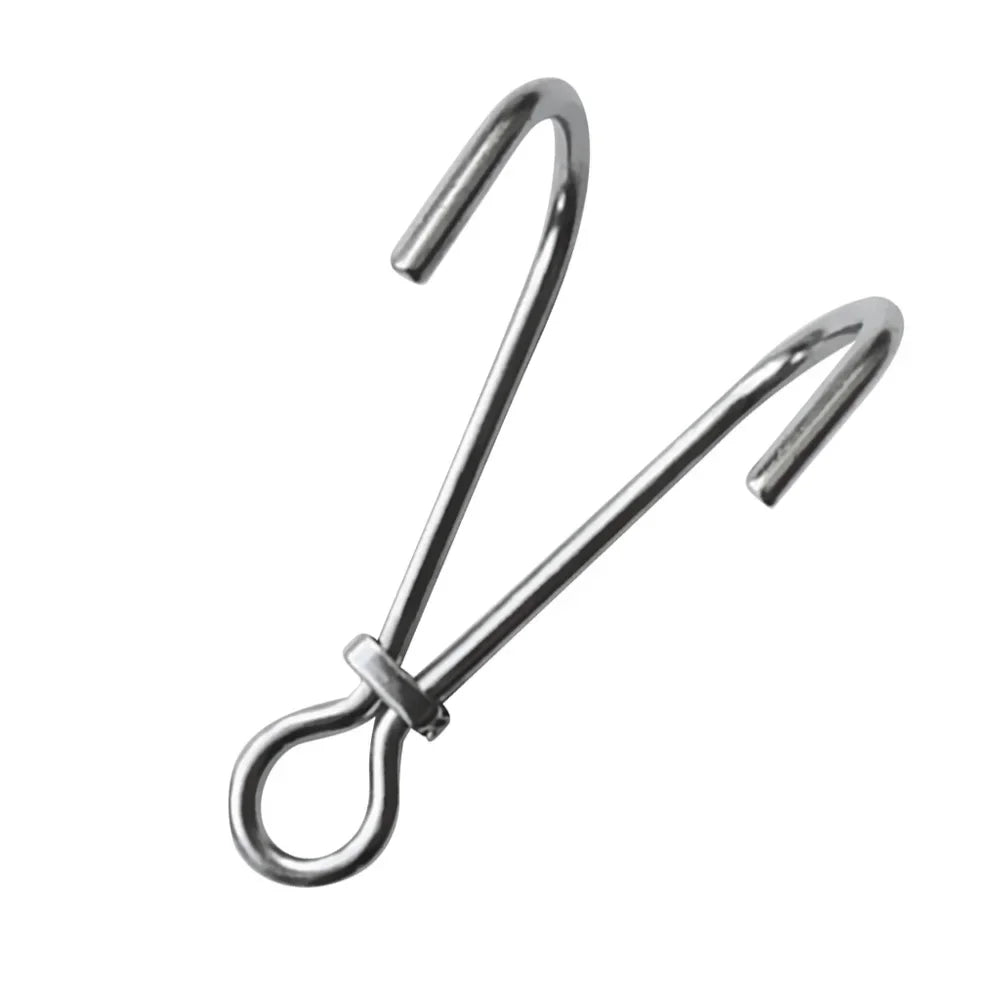 13.5cm Scuba Dive Reef Double Hook Safety Gear Current Drift Diving Hook Kayak Canoe Hardware Equipment Accessory Oasis Select