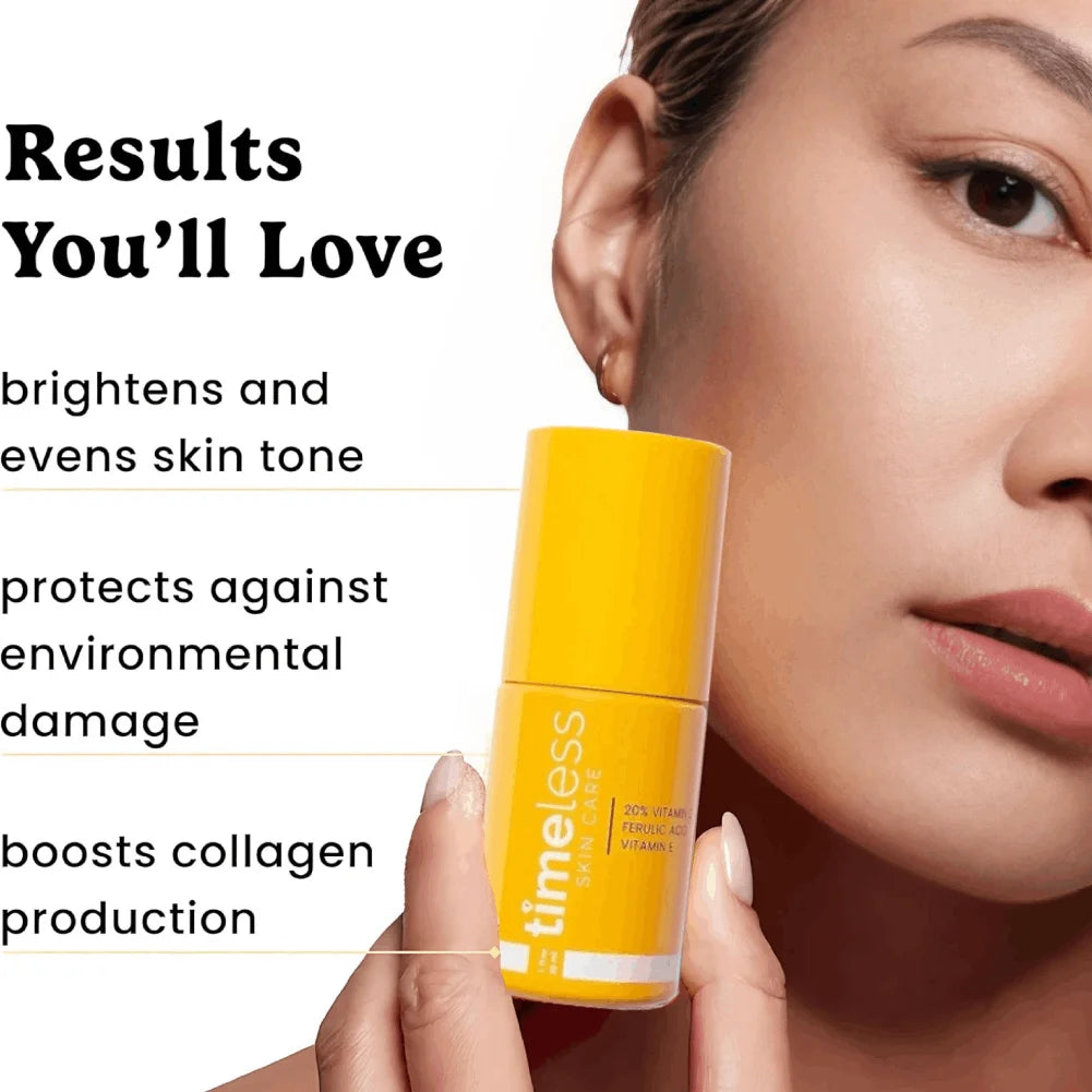 Vitamin C & Ferulic Acid Serum – Brighten, Firm & Anti-Age Vitamin C Face Serum Oasis Select