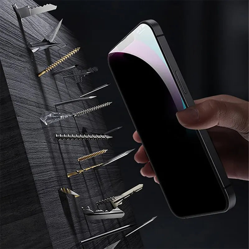 4PCS Privacy Screen Protector For iPhone 14 Pro Max 14 Plus Anti-Spy Glass For iPhone 13 15 12 11 Pro Max 16 Pro Tempered Glass Oasis Select