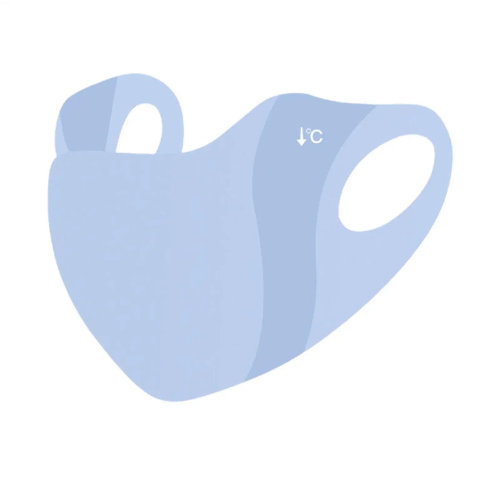 UV Protection Mask Women Cooling Ice Silk Breathable Thin Invisible Face Cover Sunscreen Anti-UV Fashionable Outdoor Face Cover Oasis Select