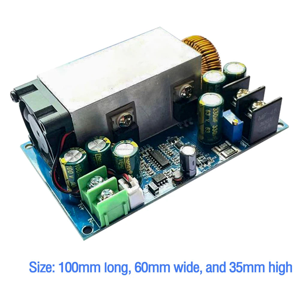 600W Adjustable DC-DC Buck Converter Module 12-75V to 2.5-60V Step Down Constant Voltage Regulator Constant Current Power Supply Oasis Select