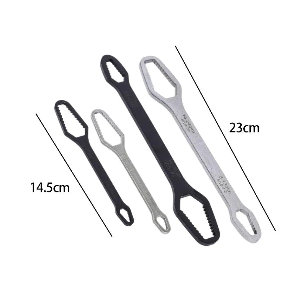 Universal Self-Tightening Adjustable Wrench 8–24mm Hand Tool
