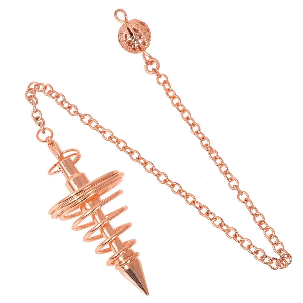3/4pcs 99.9% Copper Detector Rod Metal Detector Rod With Pendulum Pendant For Treasure Hunting Divination Tools Oasis Select