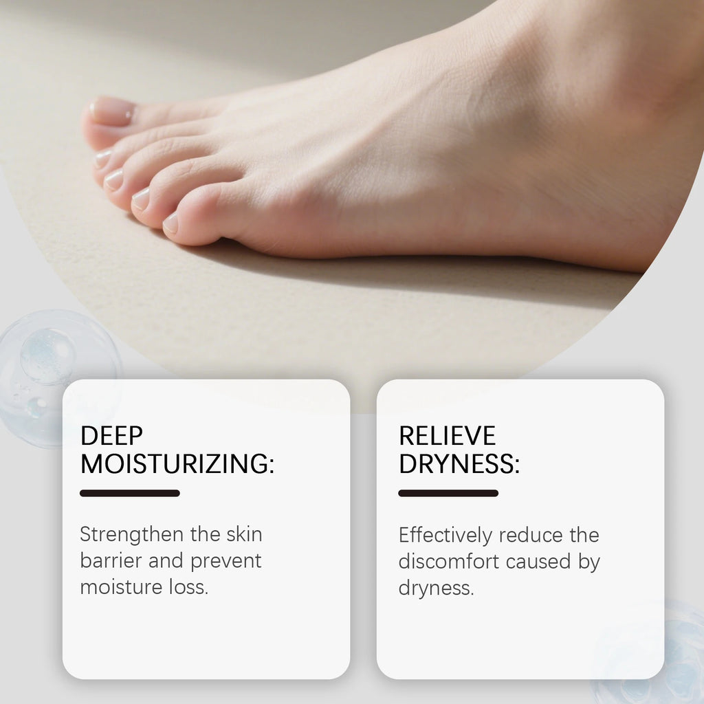 Christmas Urea Hand Foot Care Stick Moisturizing Balm for Dry Cracked Heels Elbows & Knees Gentle Exfoliation Softening Skin Oasis Select