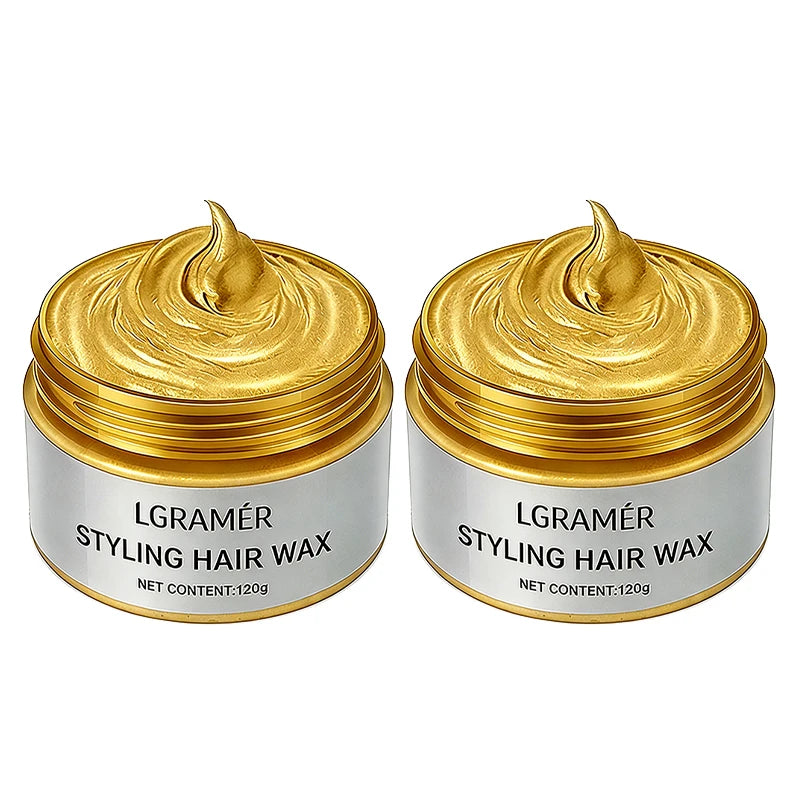 Temporary Hair Color Wax – 9 Shades | Silver Gray, Wine Red & More