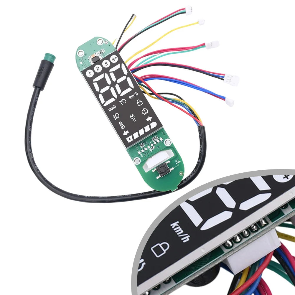 For Xiaomi For MI4 Ultra Electric Scooter TurnSignal Display Circuit Board Replacement Dashboard 10x3x2cm Green Oasis Select