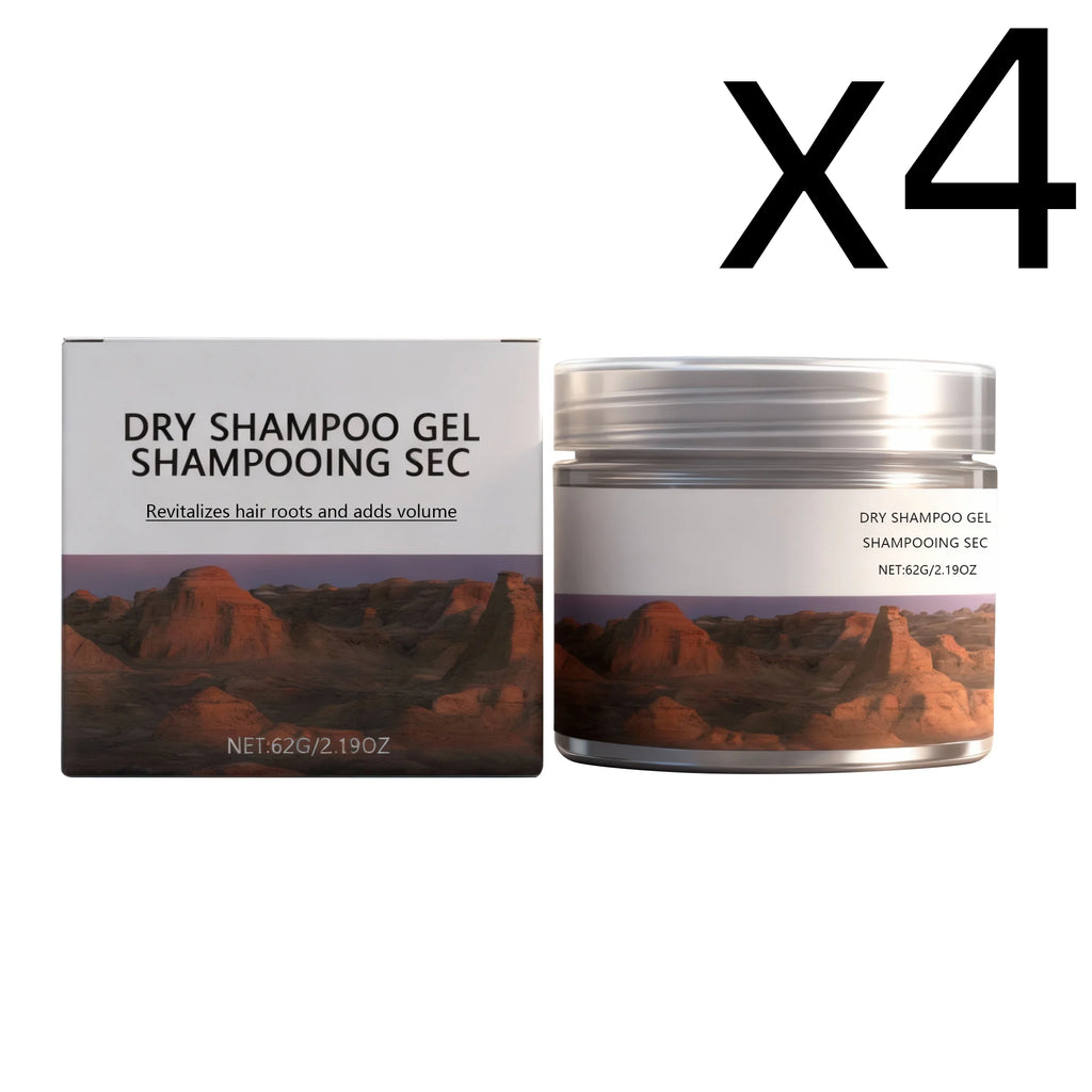 Coconut Oil Dry Shampoo Gel – Volume & Refresh 62g Dry Shampoo Gel Oasis Select 62g Boxed X 4PCS