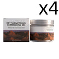 Coconut Oil Dry Shampoo Gel Add Hair Volume Natural Plump Fluffy Keep Hair Refreshing Convenient Use Non Greasy Hair Wash Gels Oasis Select 62g Boxed X 4PCS