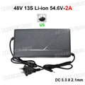 36V 48V 2A 5A Lithium Battery Charger Battery Pack 42V 54.6V 10S 13S Intelligent Fast Charging 110-240V Smart Charger US Plug Oasis Select 48V 2A US Plug