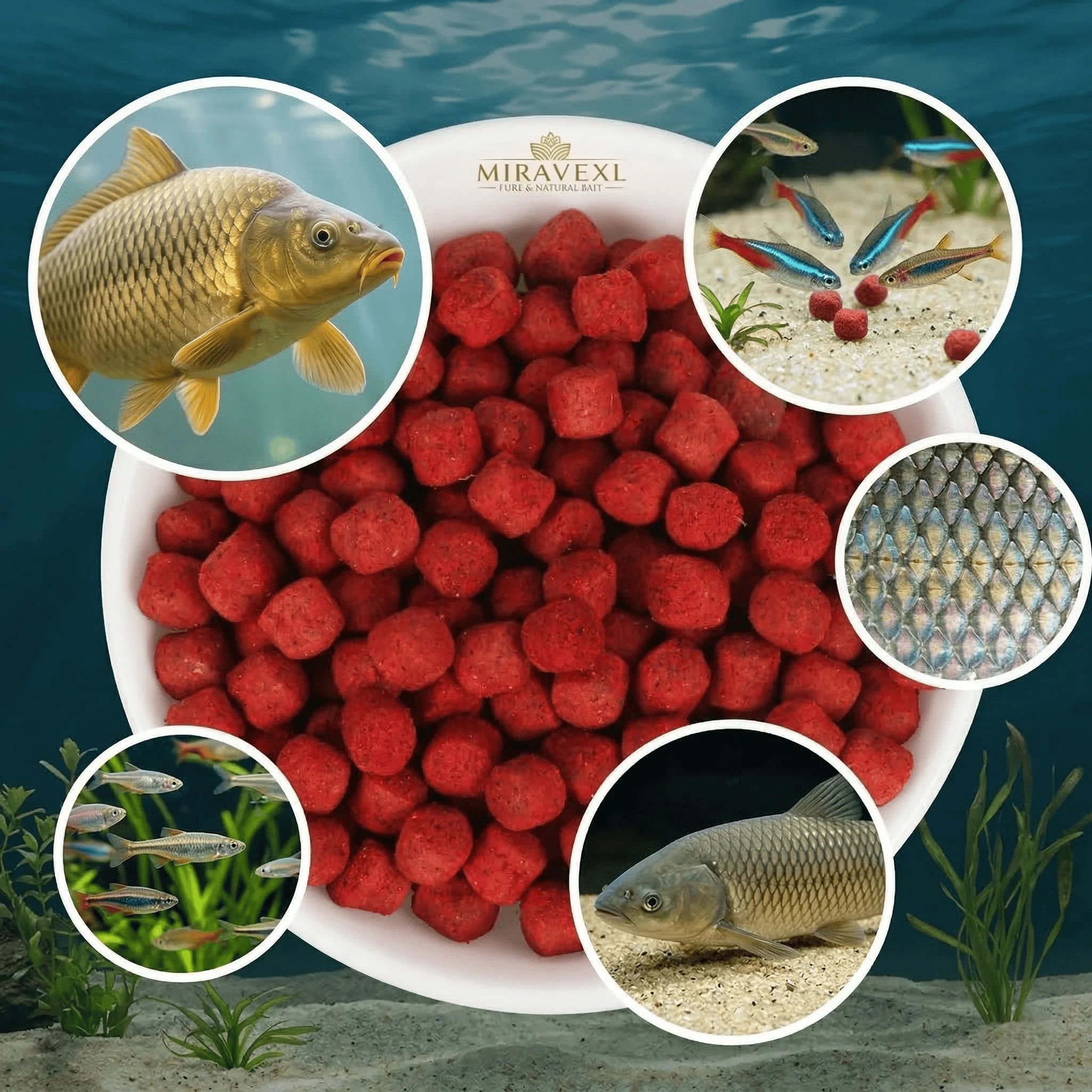 Ultimate High Protein Fish Attractant Pellets Concentrated Scent Bait Lures For Carp Tench Bream Universal Coarse Fishing Tackle Oasis Select
