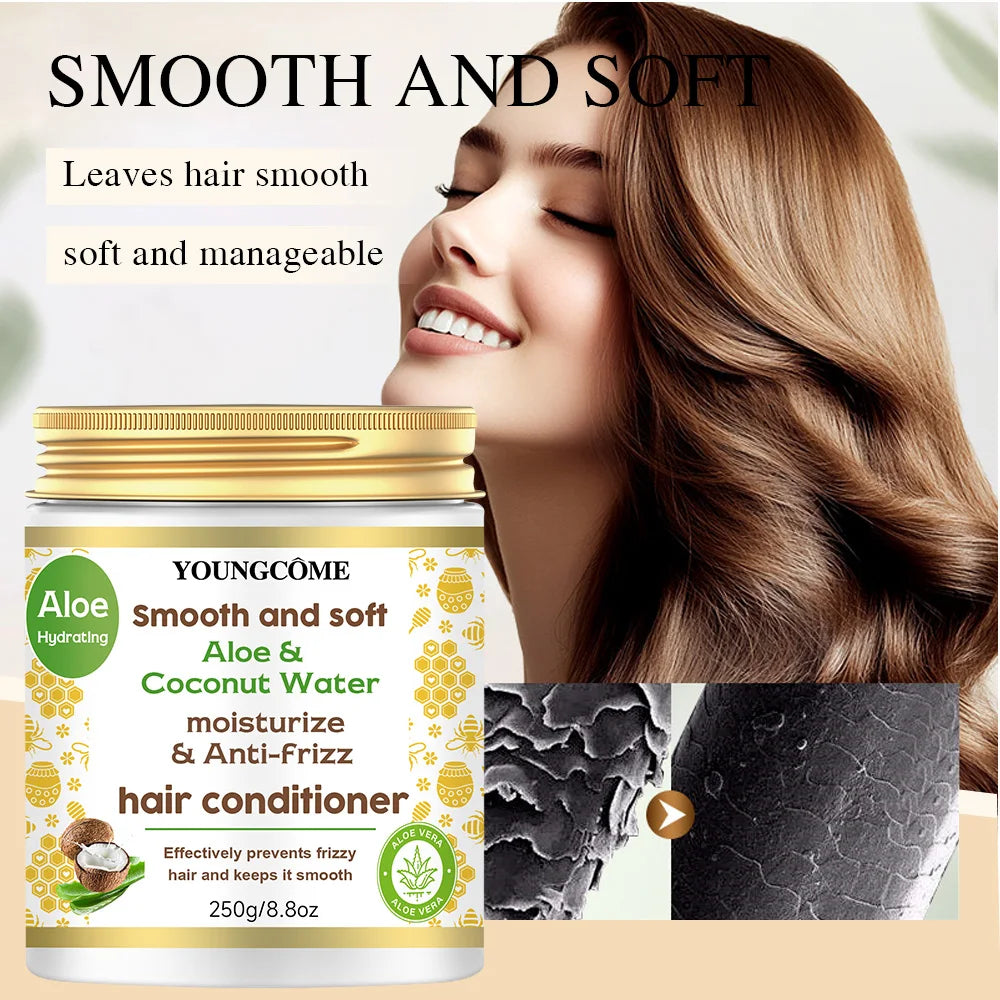 Aloe Vera & Coconut Water Hair Conditioner – Repair & Moisturize Hair Conditioner Oasis Select