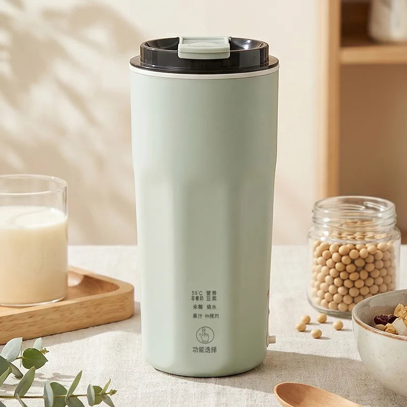 Portable Mini Soy Milk Maker – Filter-Free & Fully Automatic