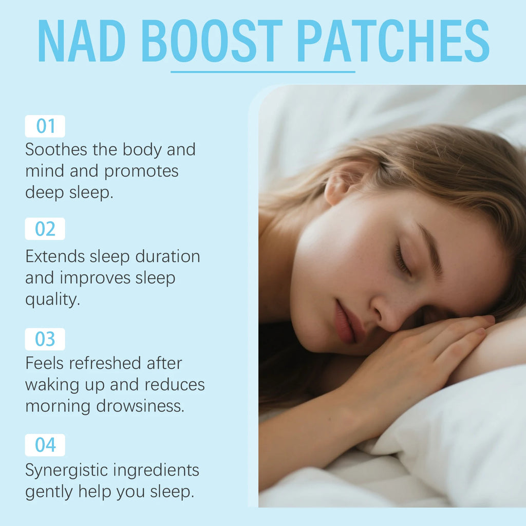 Sleep Body Care Patch Gentle Nighttime Care for Comfortable Sleep, Daily Portable Blue Body Care Patches Oasis Select