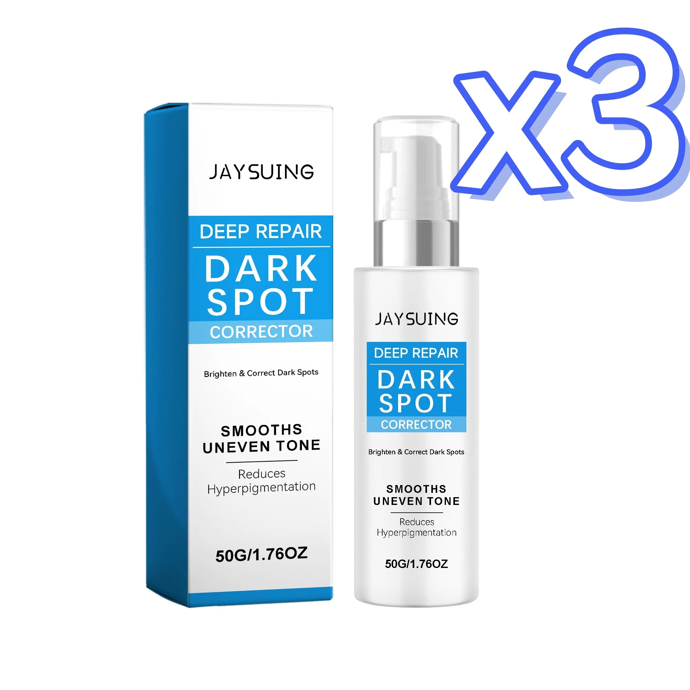Dark Spot Correcting Glow Serum Cream Fade Blemishes Restore Health Tone Reduce Melanin Brighten Facial Skins Dark Spot Remover Oasis Select 50g boxed x 3