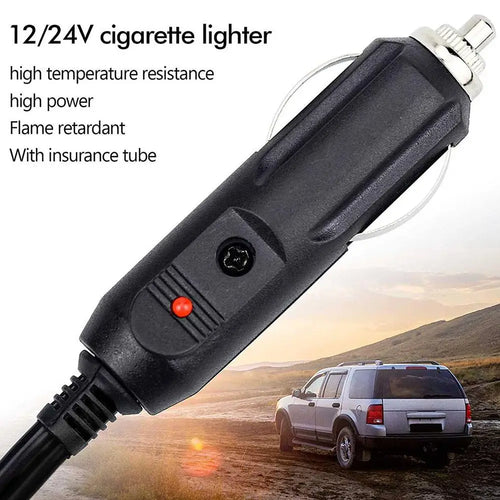 NEW 12V/24V Auto 20A Car Cigarette Lighter LED Socket Plug Connector Adapter For Car/Van Vehicle Motor Car Accessories Oasis Select